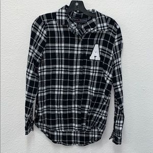 Poly Esther button down shirt